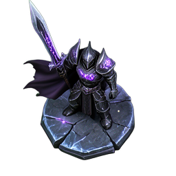 Death Knight (HD-2D) - 256x256 pixel art sprite