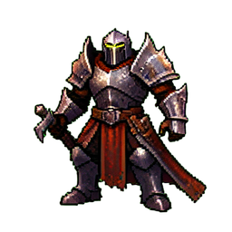 Death Knight - 256x256 pixel art sprite