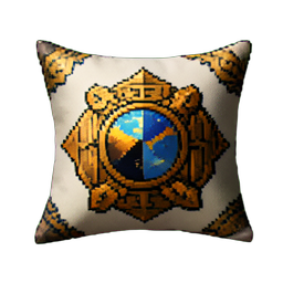 Dekokissen-Set — 256×256 Pixel-Art-Sprite