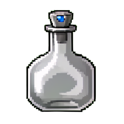 Defense Potion (16-Bit) - 256x256 pixel art sprite