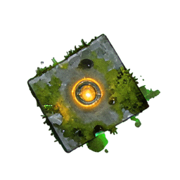 Defense Potion (Atmospheric) - 256x256 pixel art sprite