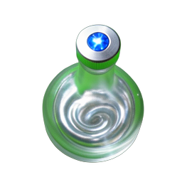 Defense Potion (HD-2D) - 256x256 pixel art sprite