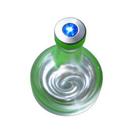 Defense Potion (HD-2D) — 256×256 pixel art sprite