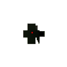 Demon Hunter (Low-Res) - 256x256 pixel art sprite