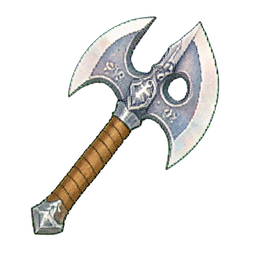 Teufelkriegsmesser — 256×256 Pixel-Art-Sprite