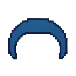 Denim Headband — 256×256 pixel art sprite