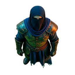 Desert Nomad (Cinematic) - 256x256 pixel art sprite