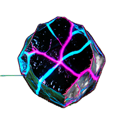 Desert Rock (Cyberpunk) - 256x256 pixel art sprite