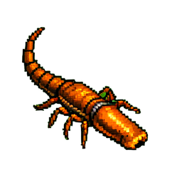 Desert Scorpion - 256x256 pixel art sprite
