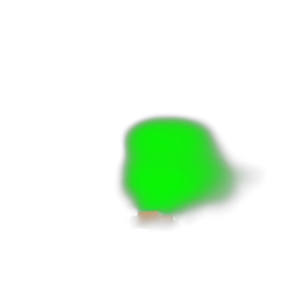 كثبان غروب الشمس في الصحراء — رسم بكسل 256×256