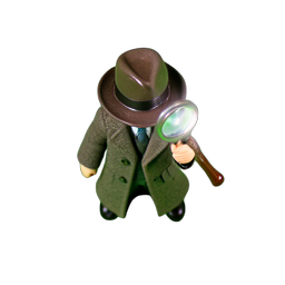 Detective (HD-2D) - 256x256 pixel art sprite