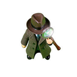 Detective (HD-2D) — sprite pixel art 256×256