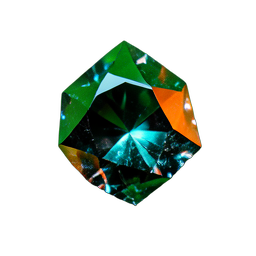 Diamant (Filmisch) — 256×256 Pixel-Art-Sprite