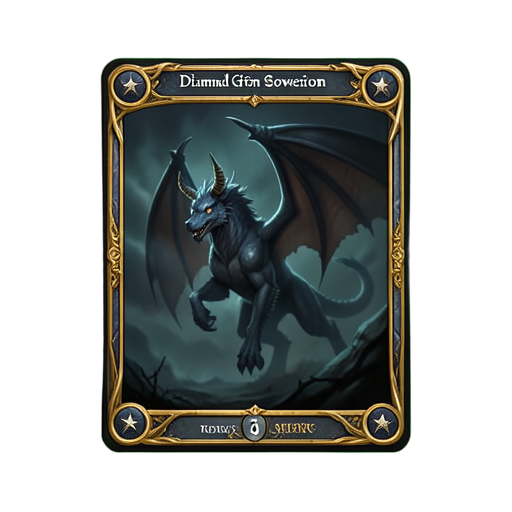 Diamond Griffon Sovereign — 512×512 pixel art sprite