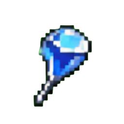 Diamond Hair Pin — 256×256 pixel art sprite