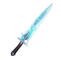 Diamond Sword (Atmospheric) - 256x256 pixel art sprite