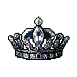 Diamond Tiara — 256×256 pixel art sprite