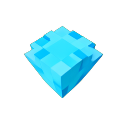 Diamond (Voxel) - 256x256 pixel art sprite