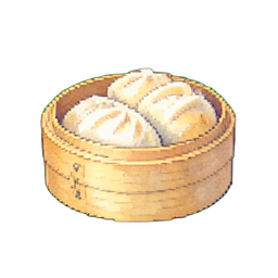 Cesta para al vapor — sprite pixel art 256×256