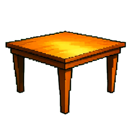 Dining Table - 256x256 pixel art sprite