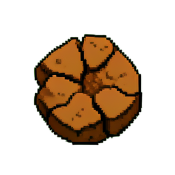 Terra Rachada (16-Bit) — sprite pixel art 256×256