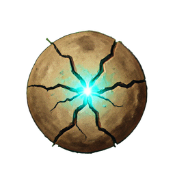 Dirt Cracked (Atmospheric) - 256x256 pixel art sprite