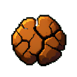 Dirt Cracked - 256x256 pixel art sprite
