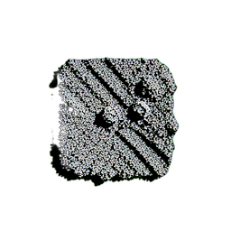 Dirt Farmland (1-Bit) - 256x256 pixel art sprite