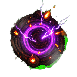 Dirt Farmland (VFX) - 256x256 pixel art sprite