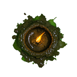 Dirt Mud (Atmospheric) - 256x256 pixel art sprite