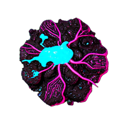 Dirt Mud (Cyberpunk) - 256x256 pixel art sprite