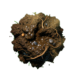 Schlamm (HD-2D) — 256×256 Pixel-Art-Sprite