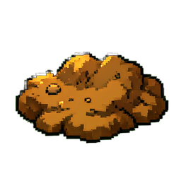 진흙 — 256×256 픽셀 아트 스프라이트