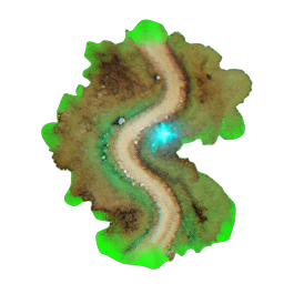 Chemin de Terre (Atmosphérique) — sprite pixel art 256×256