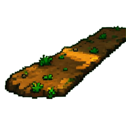 Dirt Path - 256x256 pixel art sprite