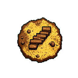 Areia de terra (16-Bit) — sprite pixel art 256×256