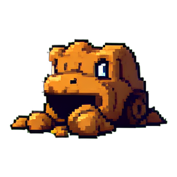 Dirt Sandy — 256×256 pixel art sprite