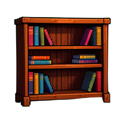 Prateleira — sprite pixel art 256×256