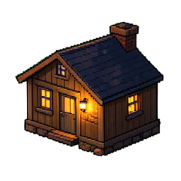 Kaihaus — 256×256 Pixel-Art-Sprite