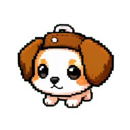 Coleira de couro — sprite pixel art 256×256