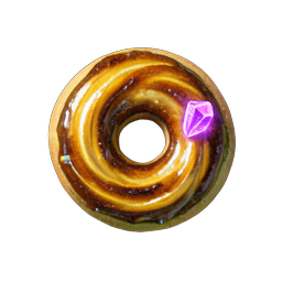 Donut (Atmospheric) - 256x256 pixel art sprite