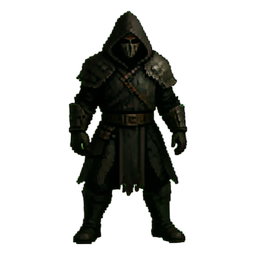 Doppelagent — 256×256 Pixel-Art-Sprite