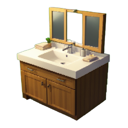 Doppelwaschtisch — 256×256 Pixel-Art-Sprite