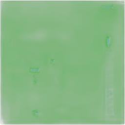 도심 거리 전망 — 256×256 픽셀 아트 스프라이트