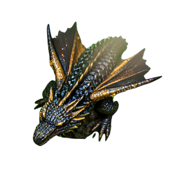 Dragon Adult (HD-2D) - 256x256 pixel art sprite