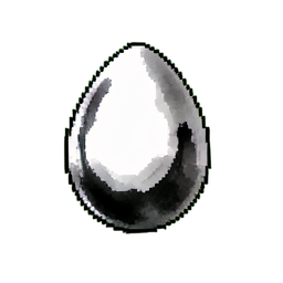 Obsidianschlamm — 256×256 Pixel-Art-Sprite