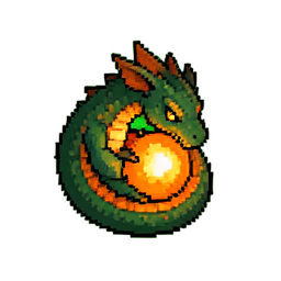 Dragon Elder (16-Bit) - 256x256 pixel art sprite