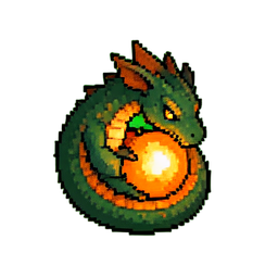 龙之长者 (16-Bit) — 256×256 像素游戏素材