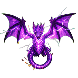 Dragon Hatchling (VFX) - 256x256 pixel art sprite