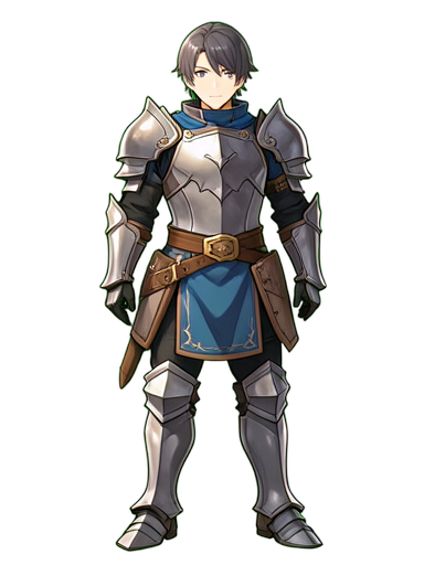 Dragon Knight Scale Plate — 384×512 pixel art sprite